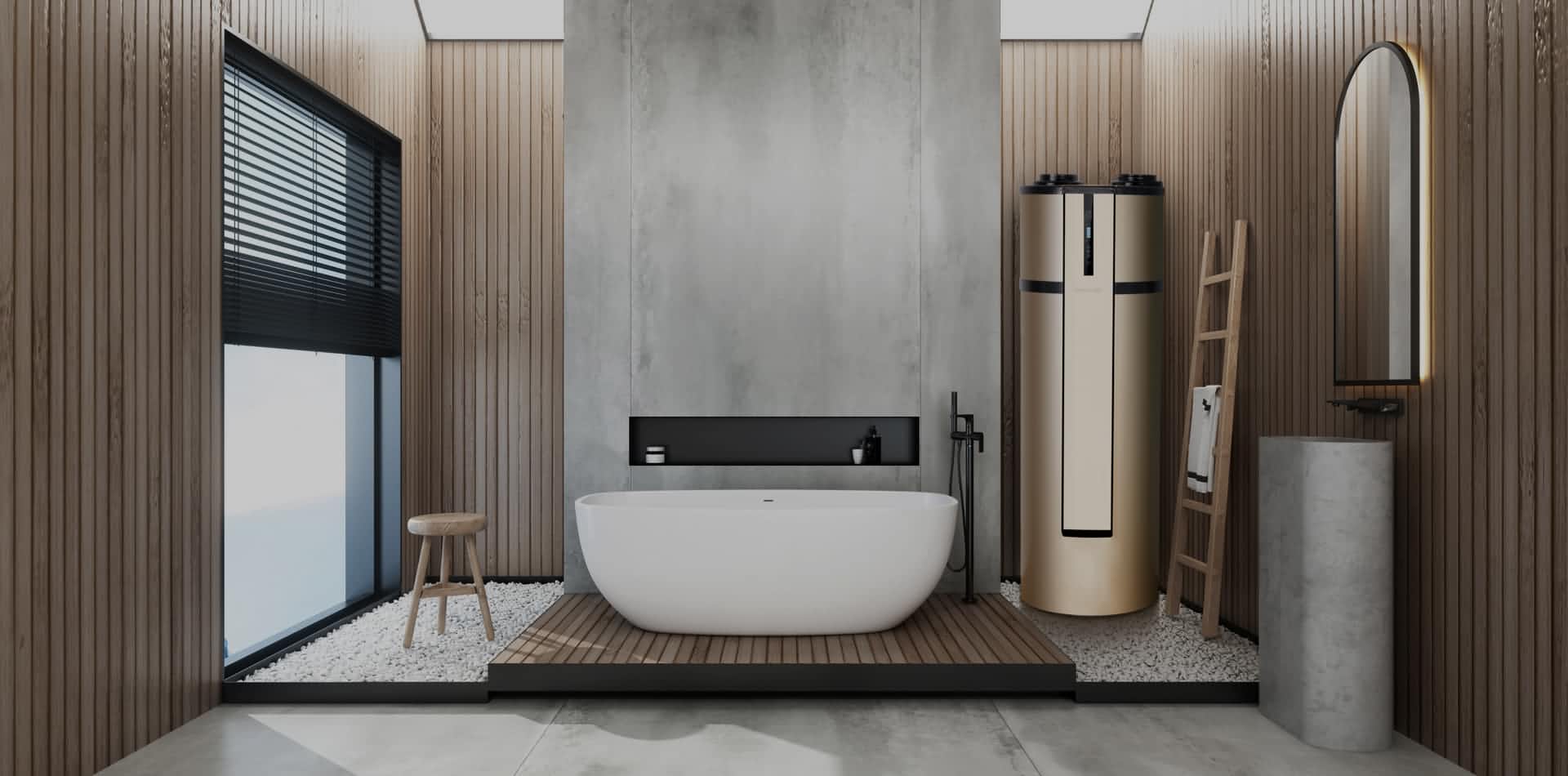 別墅裝修安裝什么樣的熱水器好 空氣能熱水器 