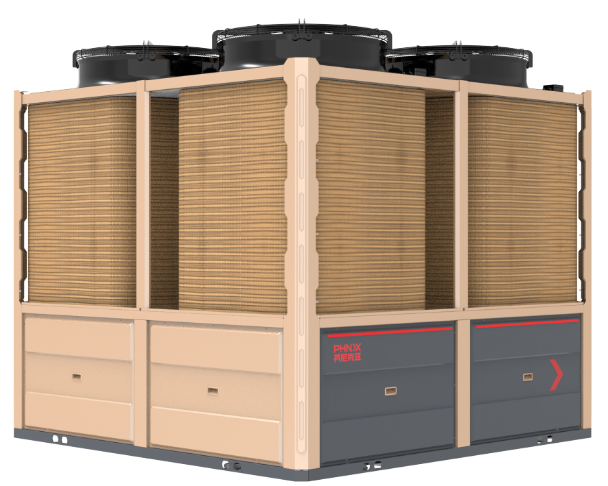 135匹空氣能采暖超級北極星機組