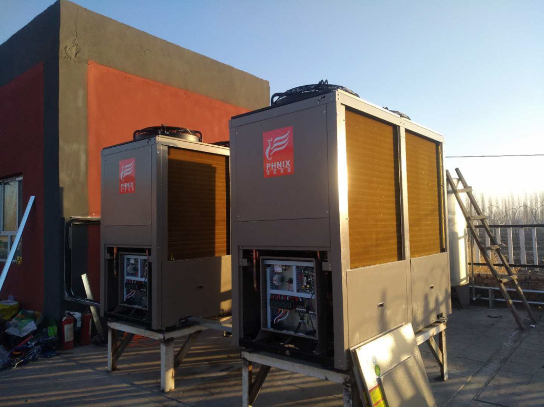 低溫環境空氣源熱泵熱風機 