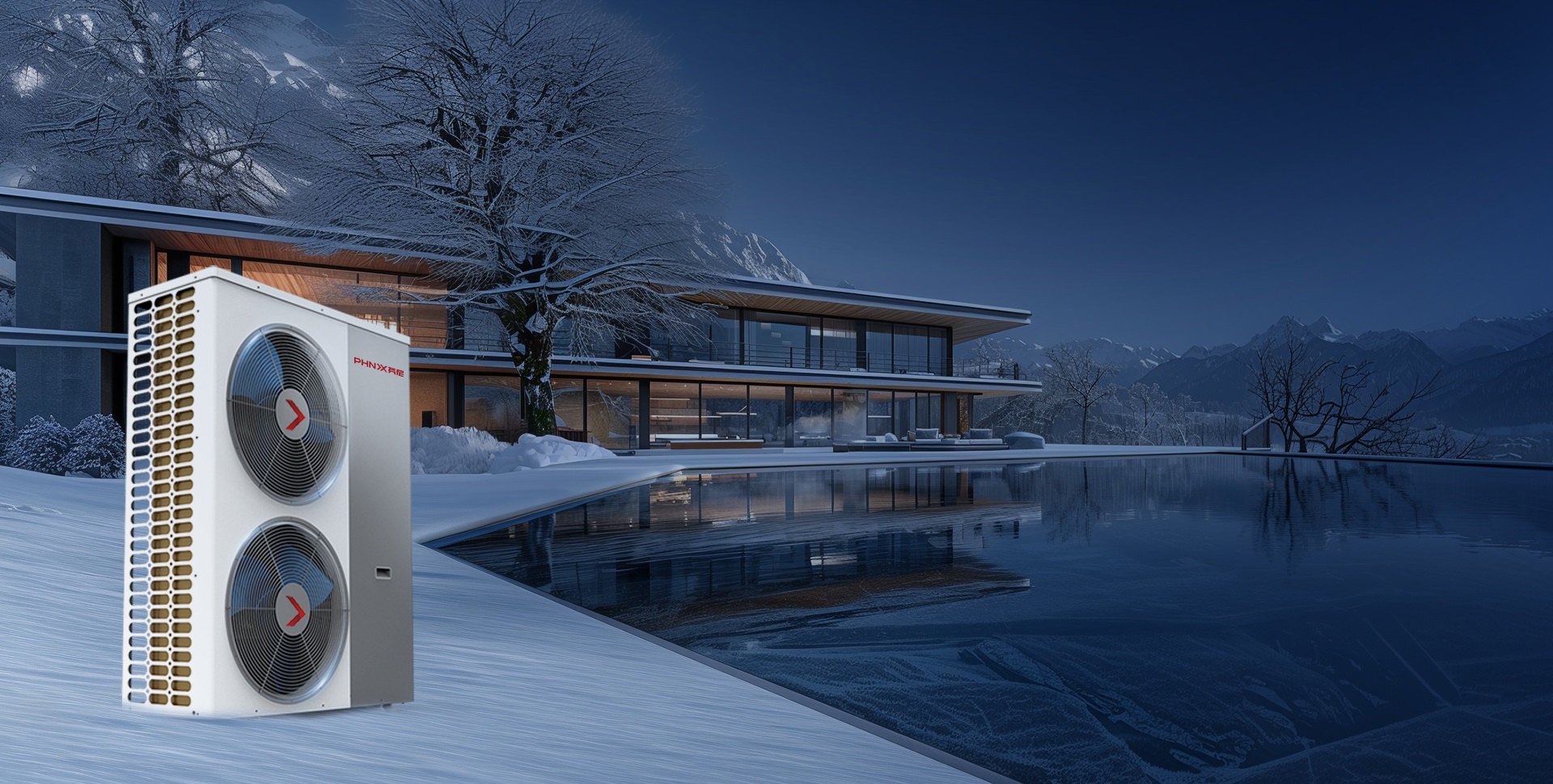 火麒麟HPN系列變頻空氣源熱泵_北方