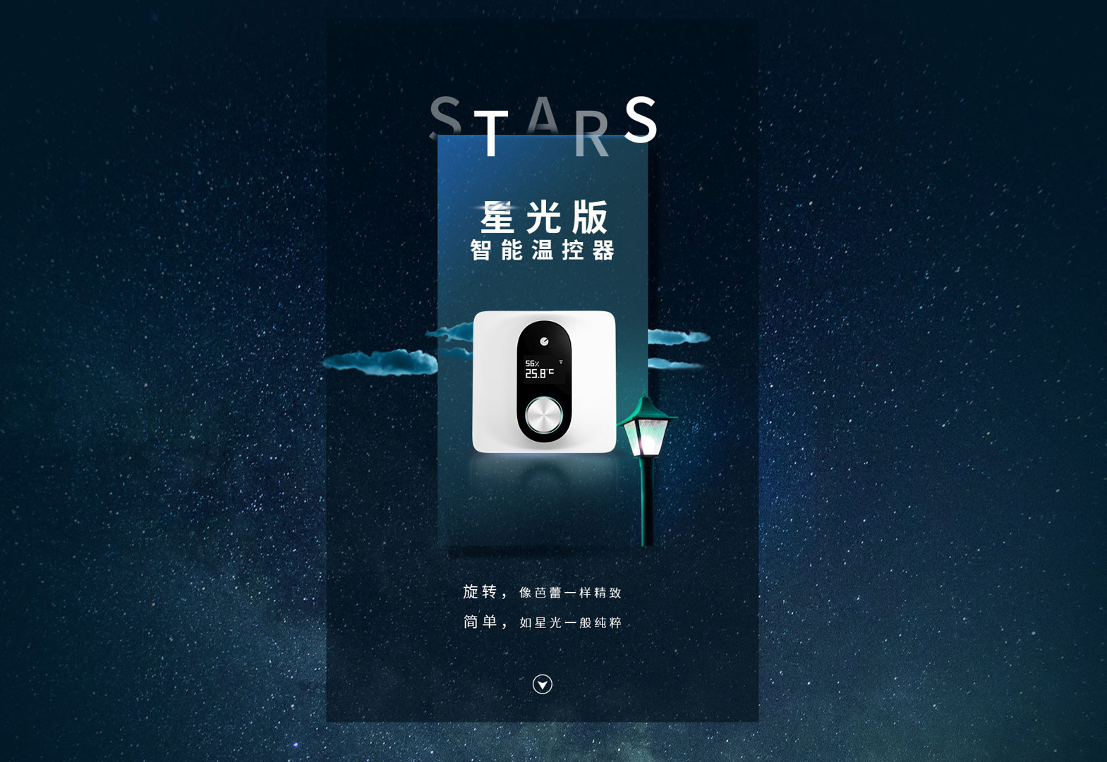 地暖空調溫控器，極光版