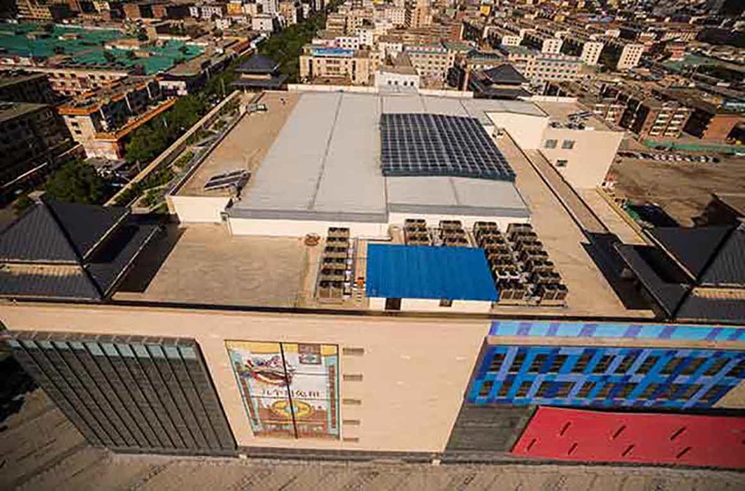 甘肅武威君茂購物中心采暖項目 