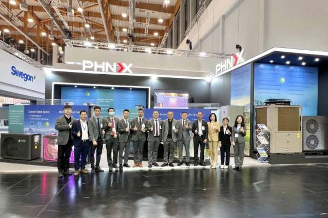 PHNIX熱泵新品在歐洲兩大行業盛會上大放異彩